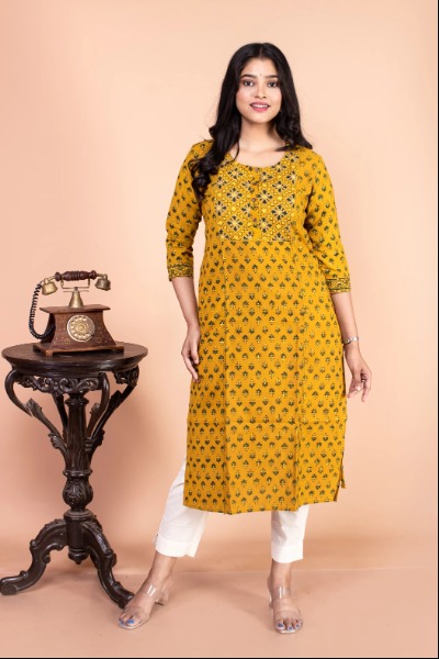 mustard-ajrak-kurta-for-women-kr-aj-0047