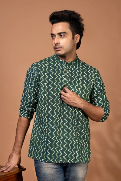 bagru-hand-block-printed-cotton-short-kurta-for-men-mn-sk-0016