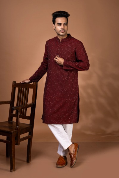 ikkat-mens-long-kurta-mn-lk-0026