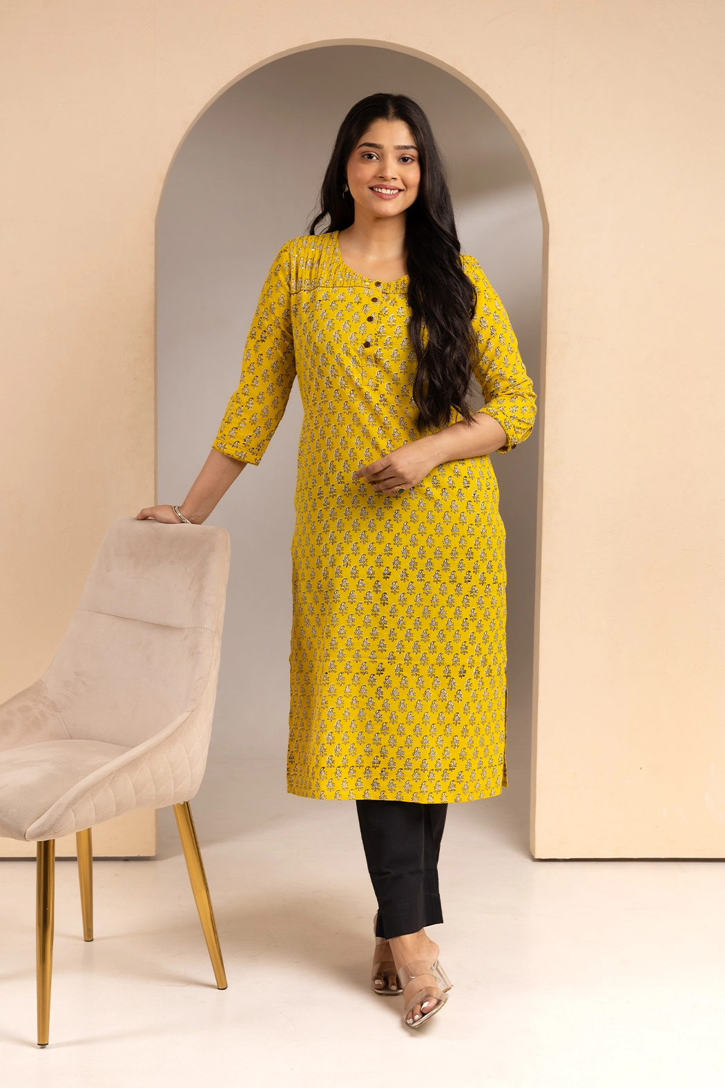 light-yellow-bagru-cotton-kurta-kr-bg-0080