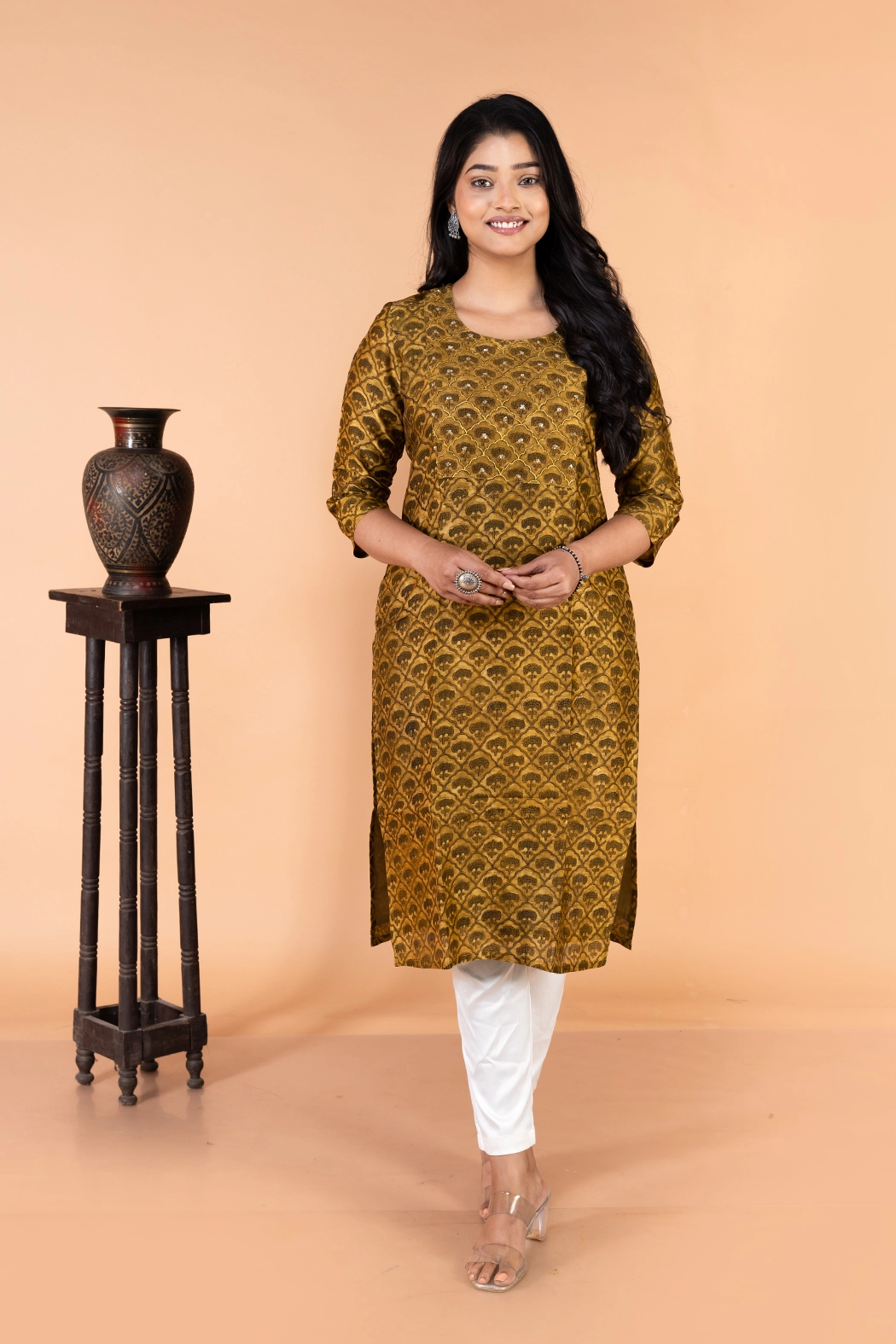 yellow-chanderi-silk-kurti-kr-ch-0009