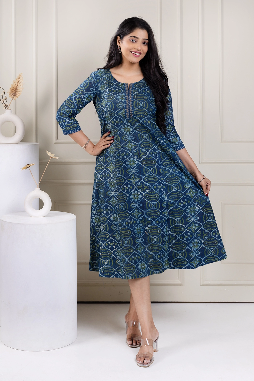 blue-bagru-ajrakh-dress-dr-bg-aj-0009