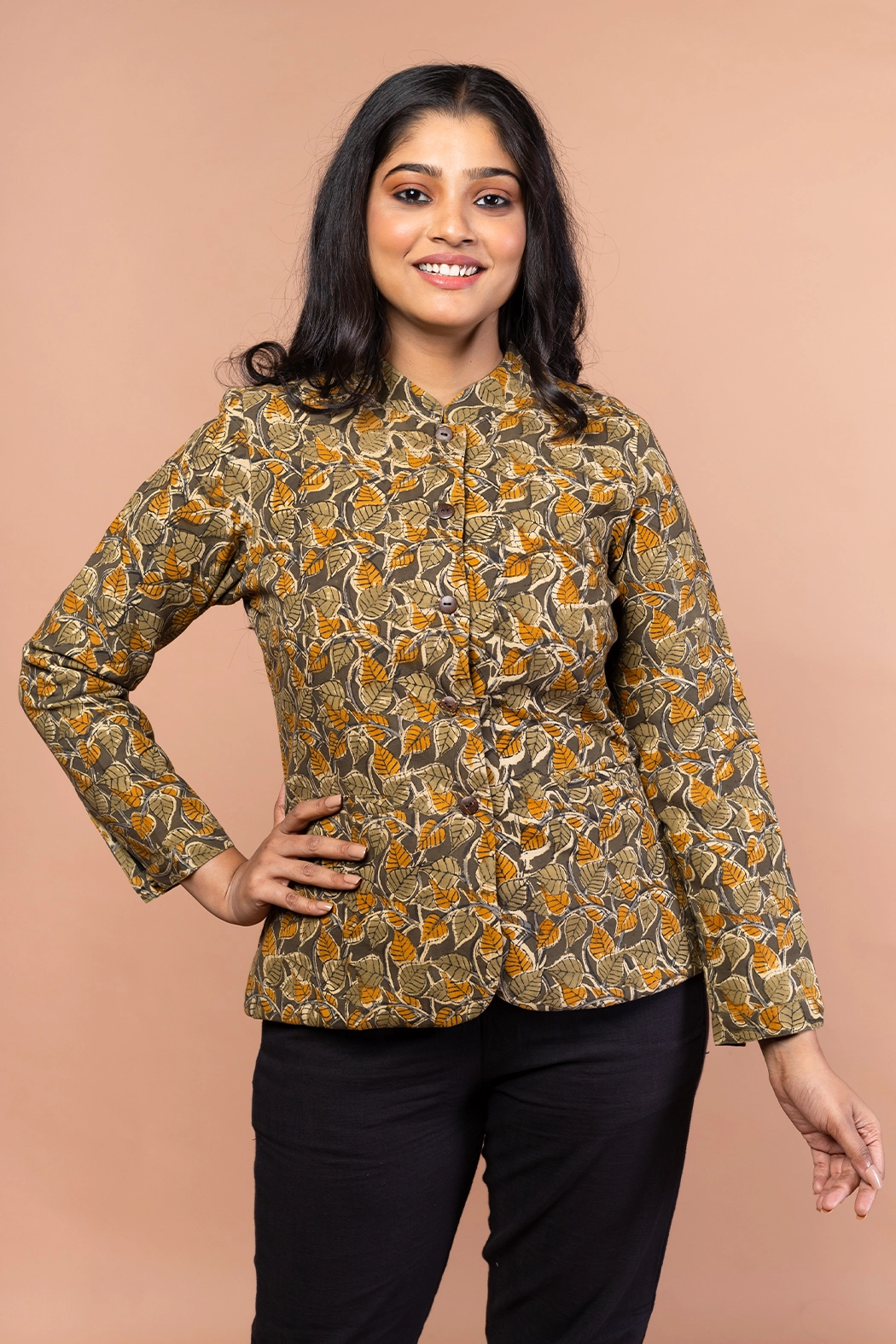 hand-block-printed-kalamkari-cotton-full-sleeves-jacket-jk-fs-0006