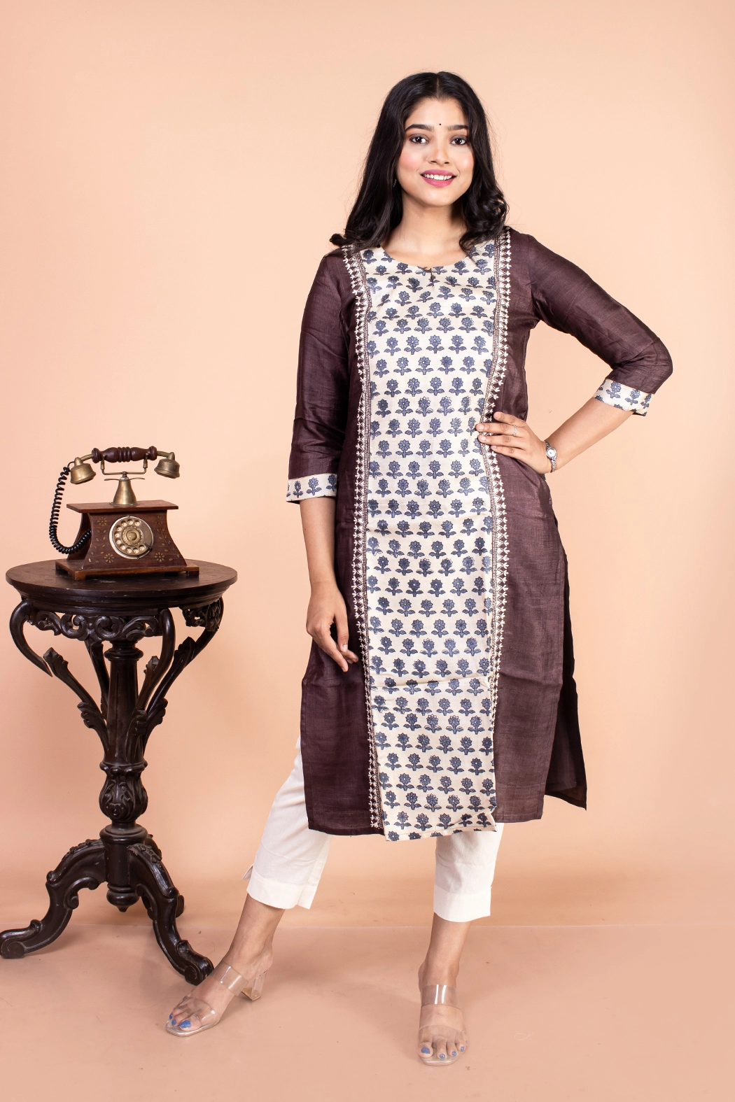 printed-tussar-silk-kurta-kr-ts-0039