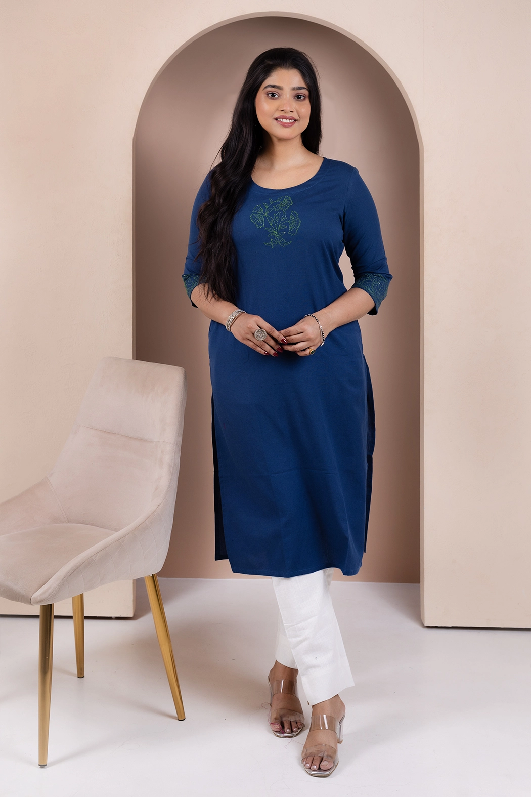 blue-cotton-kantha-kurta-kr-sl-0046