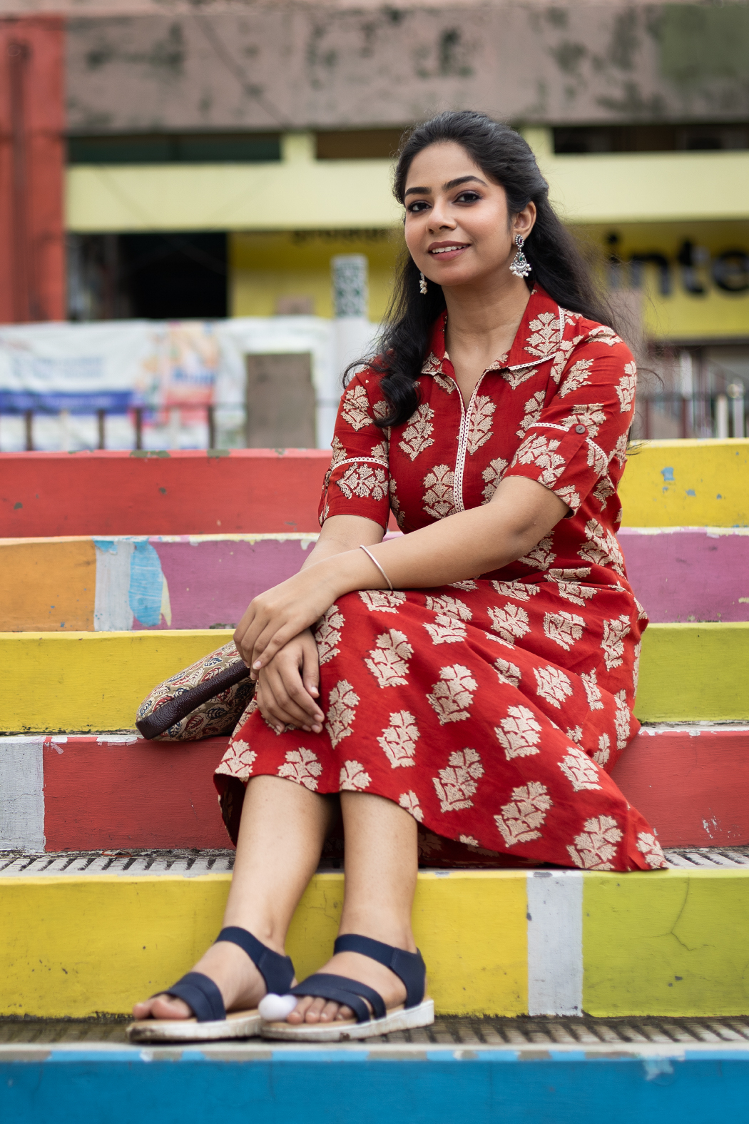 red-bagru-cotton-dress-dr-bg-0010