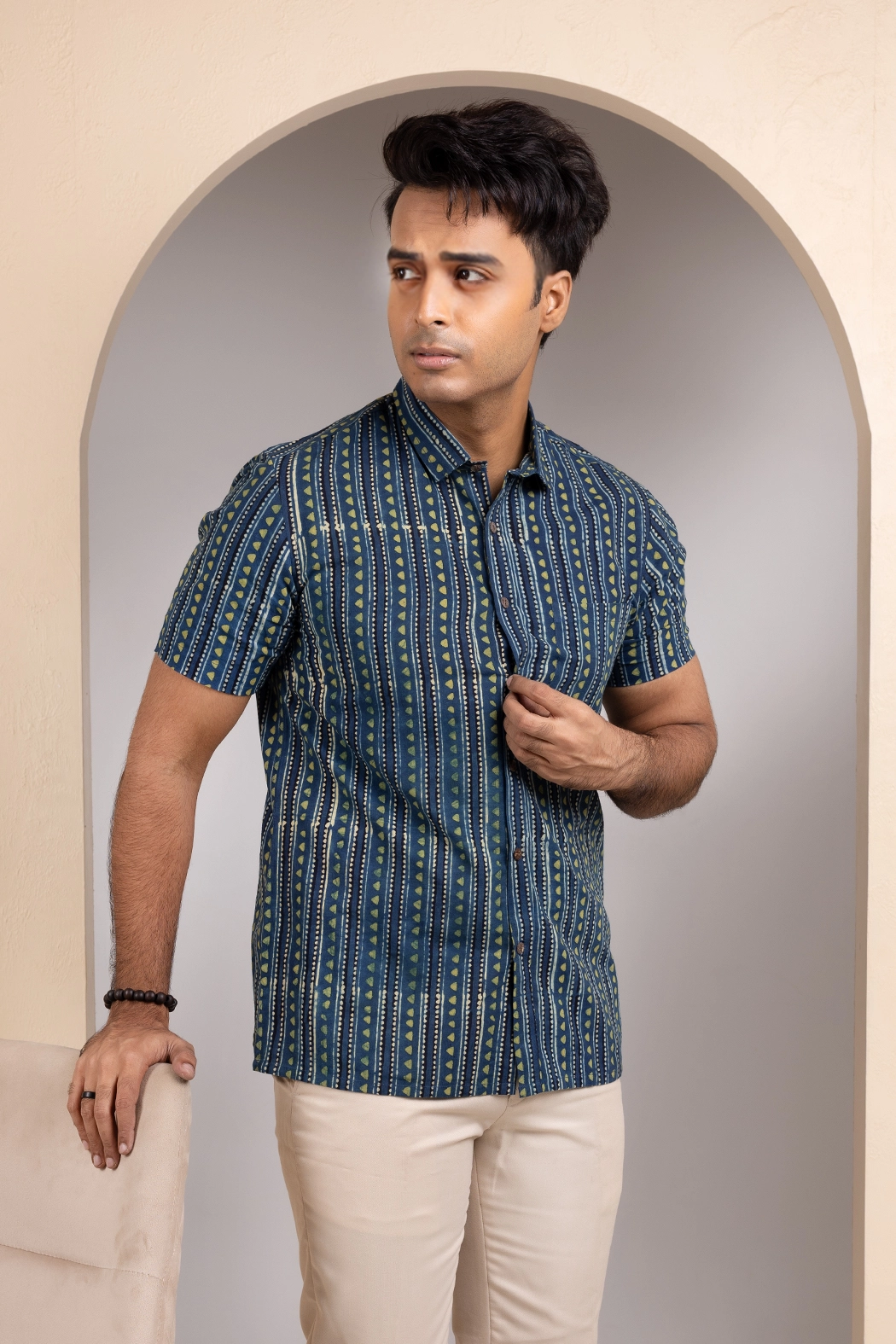 blue-ajrakh-block-printed-mens-half-shirt-mn-st-0142