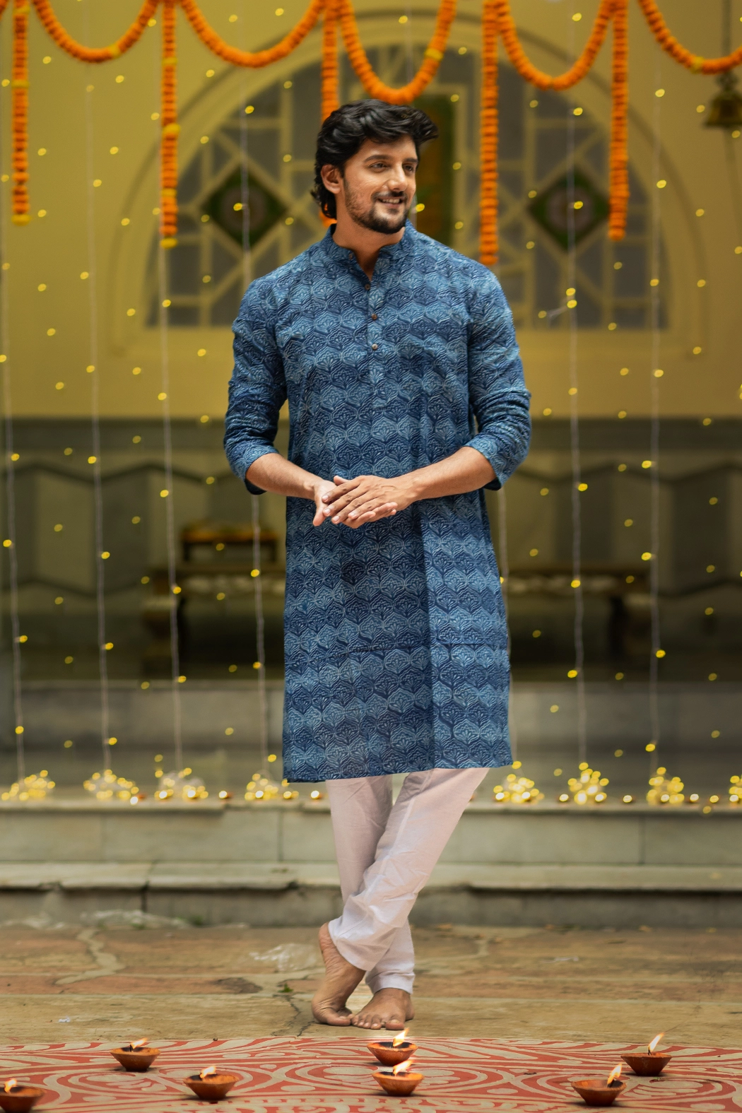 indigo-block-printed-mens-long-kurta-mn-lk-0047