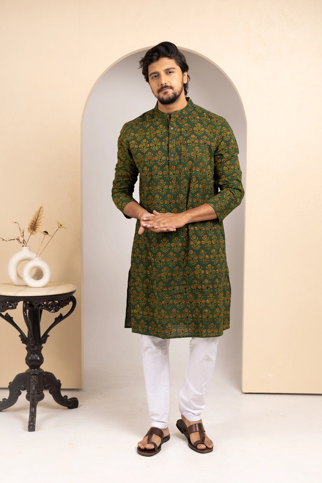 green-ajrakh-mens-long-kurta-mn-lk-0038
