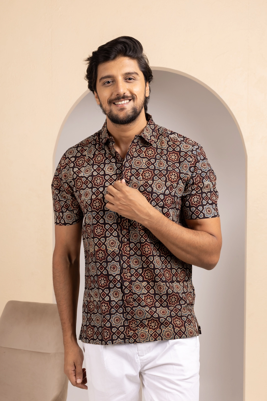 black-ajrakh-mens-half-shirt-mn-st-0150