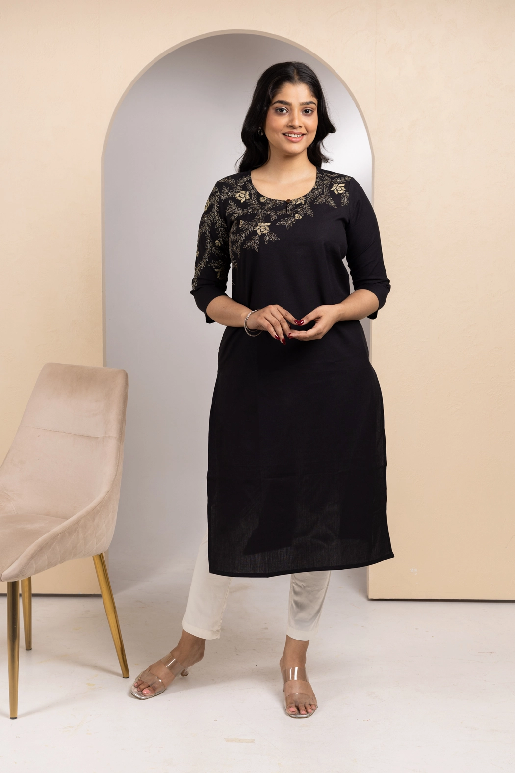 black-cotton-kantha-kurta-kr-sl-pr-0095