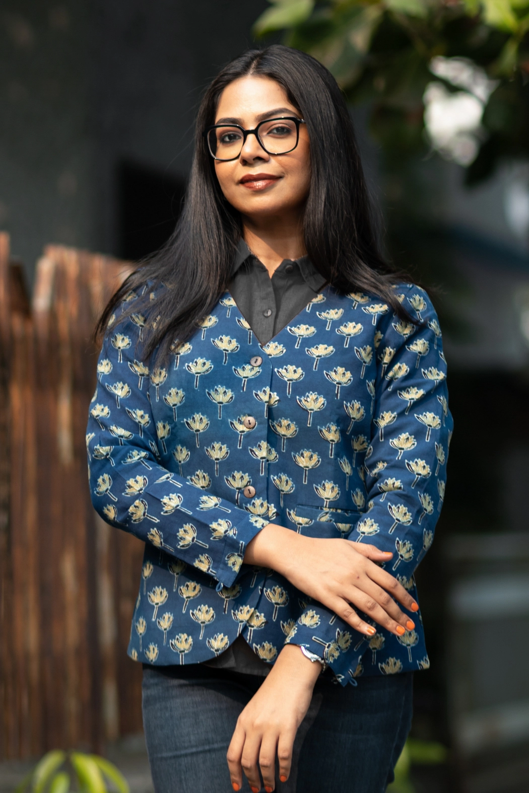 blue-ajrakh-cotton-full-sleeves-jacket-jk-fs-0011