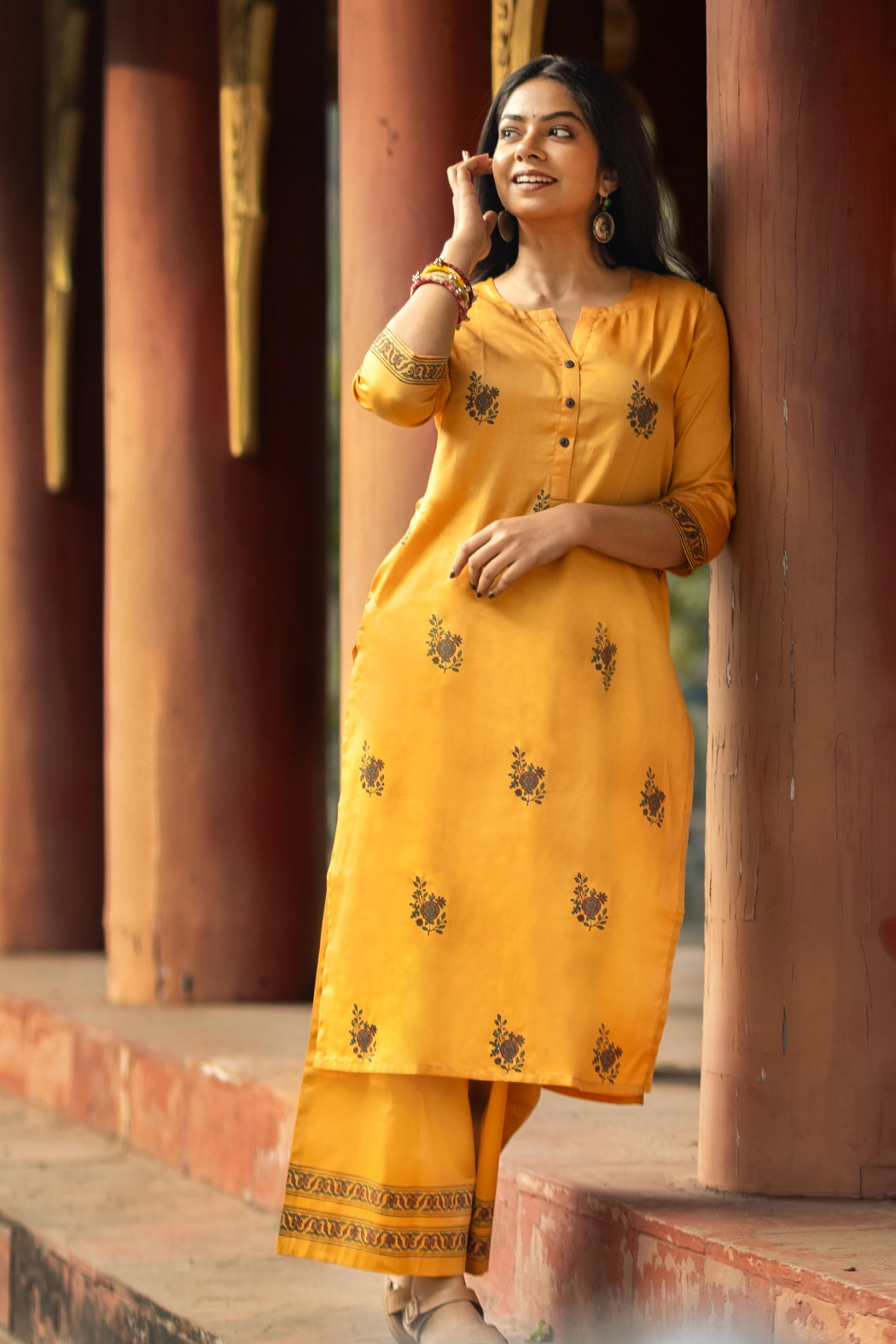 yellow-block-printed-cotton-kurta-set-st-sl-pr-0012